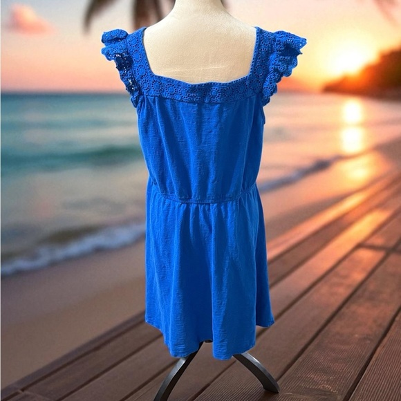 Talbots Blue Midi Dress - Picture 4 of 6